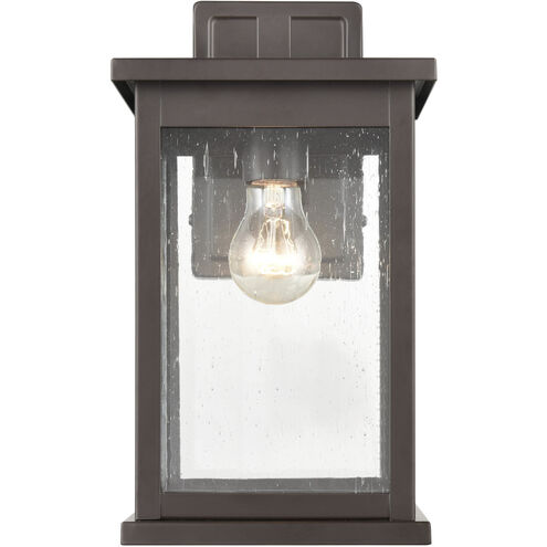 Bowton 1 Light 13 inch Powder Coated Bronze Outdoor Wall Sconce